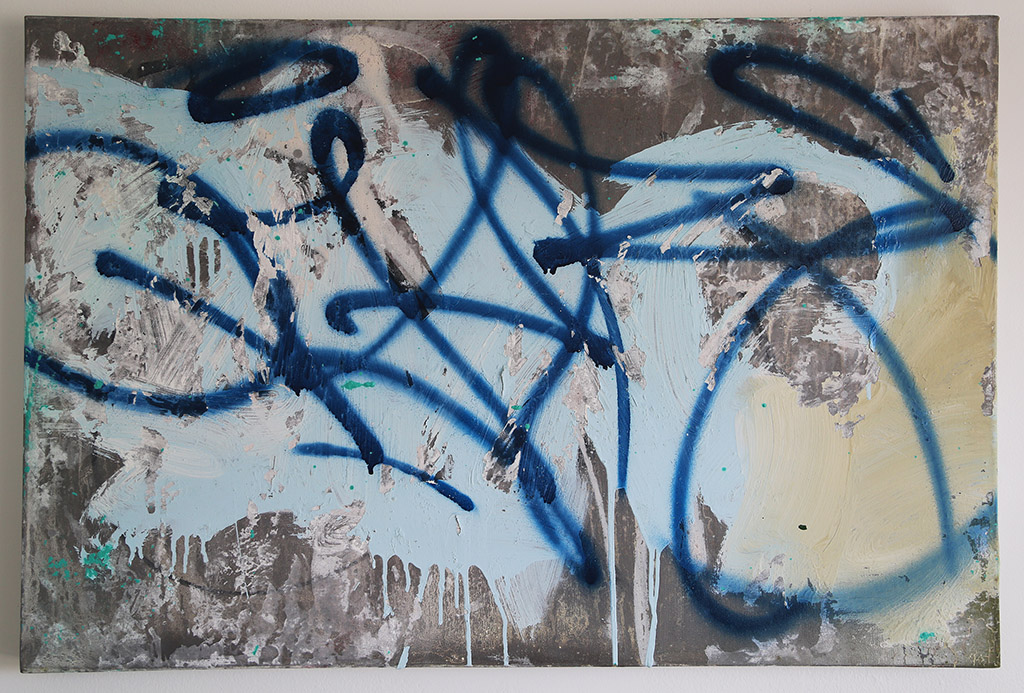 Jel Martinez Writings and Removals (Graffiti Tag) 36 x 24 Inches Mix Media on Canvas 2017_72dpi_rs